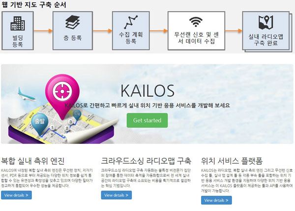 오차 5m이내 정확한 실내 내비게이션