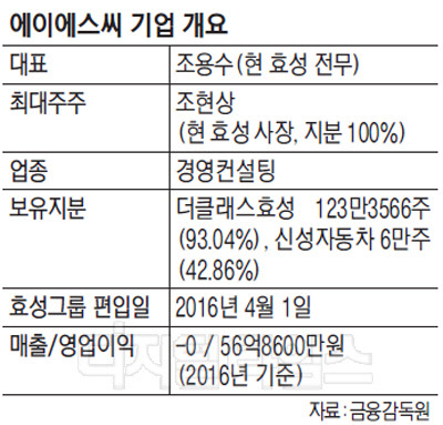 <!HS>효성<!HE>, 수입차 총괄법인 만드나
