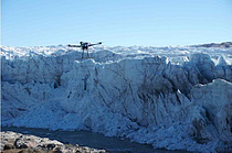 국산 소형 드론 ‘극지 빙하’ 녹는 현상 관측
