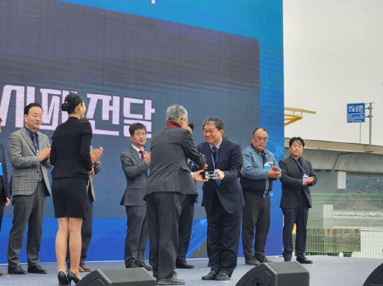 GS네오텍, 한전 우수협력기업 감사패 수상