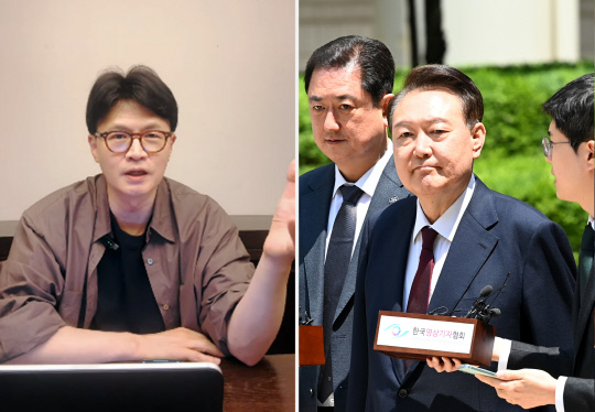 尹 `군인 배신`, 친윤 `후보 배신` 직격한 한동훈…"`계몽령` 반성·절연해야"