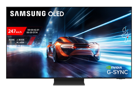 “최적의 게이밍 환경”…삼성전자 OLED TV, 엔비디아 지싱크 호환 인증