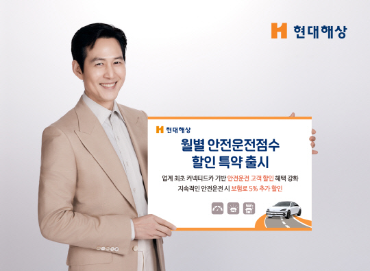 현대해상, 업계 첫 커넥티드카 `월별 안전운전` 5% 할인 추가