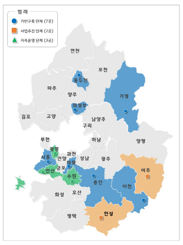 [수도권 NOW] `2025년 경기 더드림 재생사업` 12곳 선정