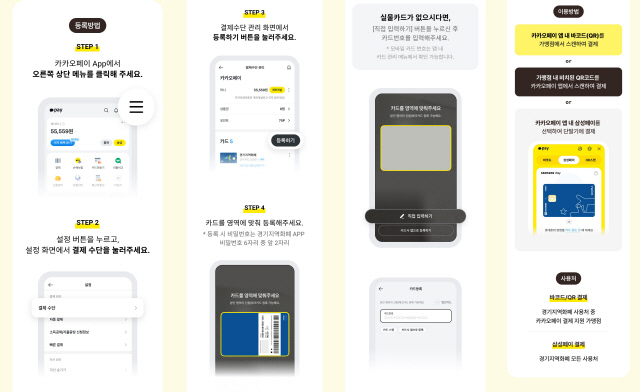 경기지역화폐 카카오페이와 연동…운영체제 상관없이 모든 스마트폰에서 이용 가능